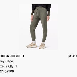 Scuba Jogger Pants - Grey Sage